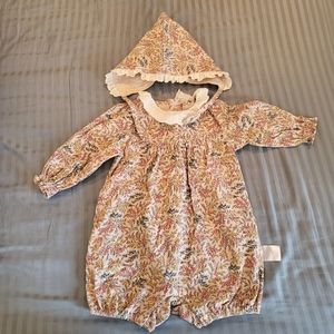 RARE! Super Cute Korean Brand Matching Set Romper, 12-18M